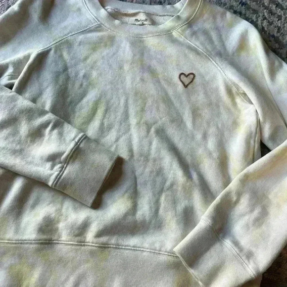 Madewell heart Tie Dye Sweater - Picture 3 of 3